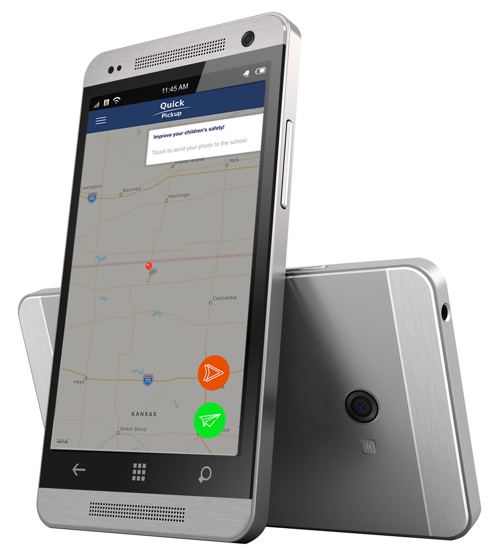 WELCOME TO THEQUICK PICKUP APP! Use the app to more quickly and safely pick up your child at school.